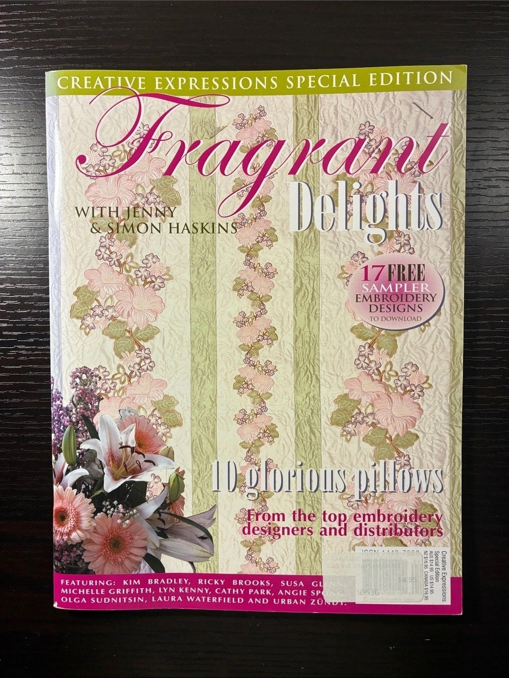 Creative Expressions Fragrant Delights Special Edition Magazine Floral Print